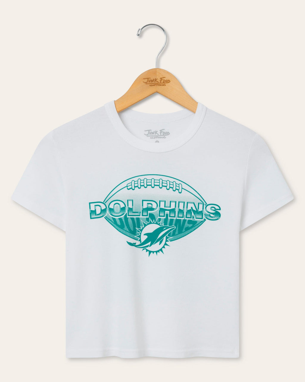 Women's Miami Dolphins Repeat Baby Tee product image 1