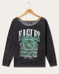Women's Philadelphia Eagles Off Shoulder Cropped Fleece product image 1
