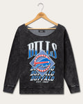 Women's Buffalo Bills Off Shoulder Cropped Fleece product image 1