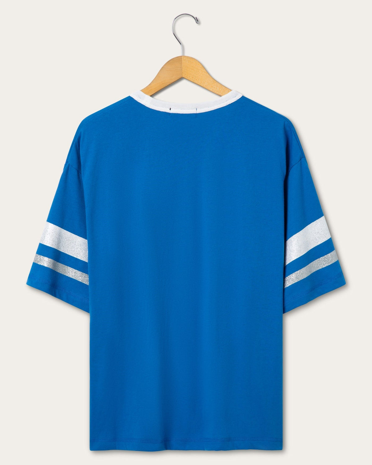 Women's Detroit Lions Glitter Boxy Ringer product image 2