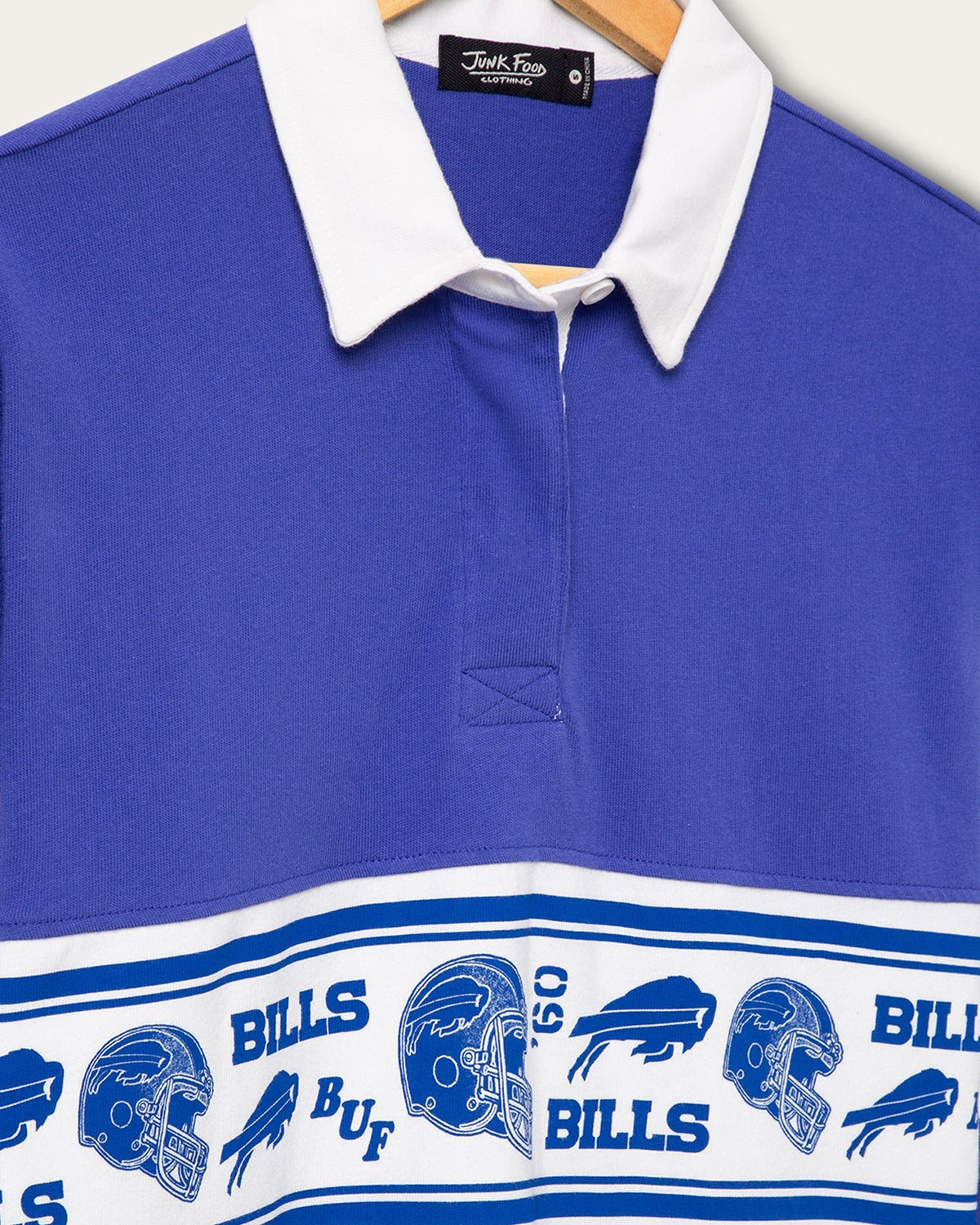 Women's Buffalo Bills Helmet Rugby Shirt product image 3