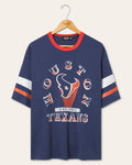 Women's Houston Texans Glitter Boxy Ringer product image 1