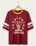 Women's Washington Commanders Glitter Boxy Ringer product image 1