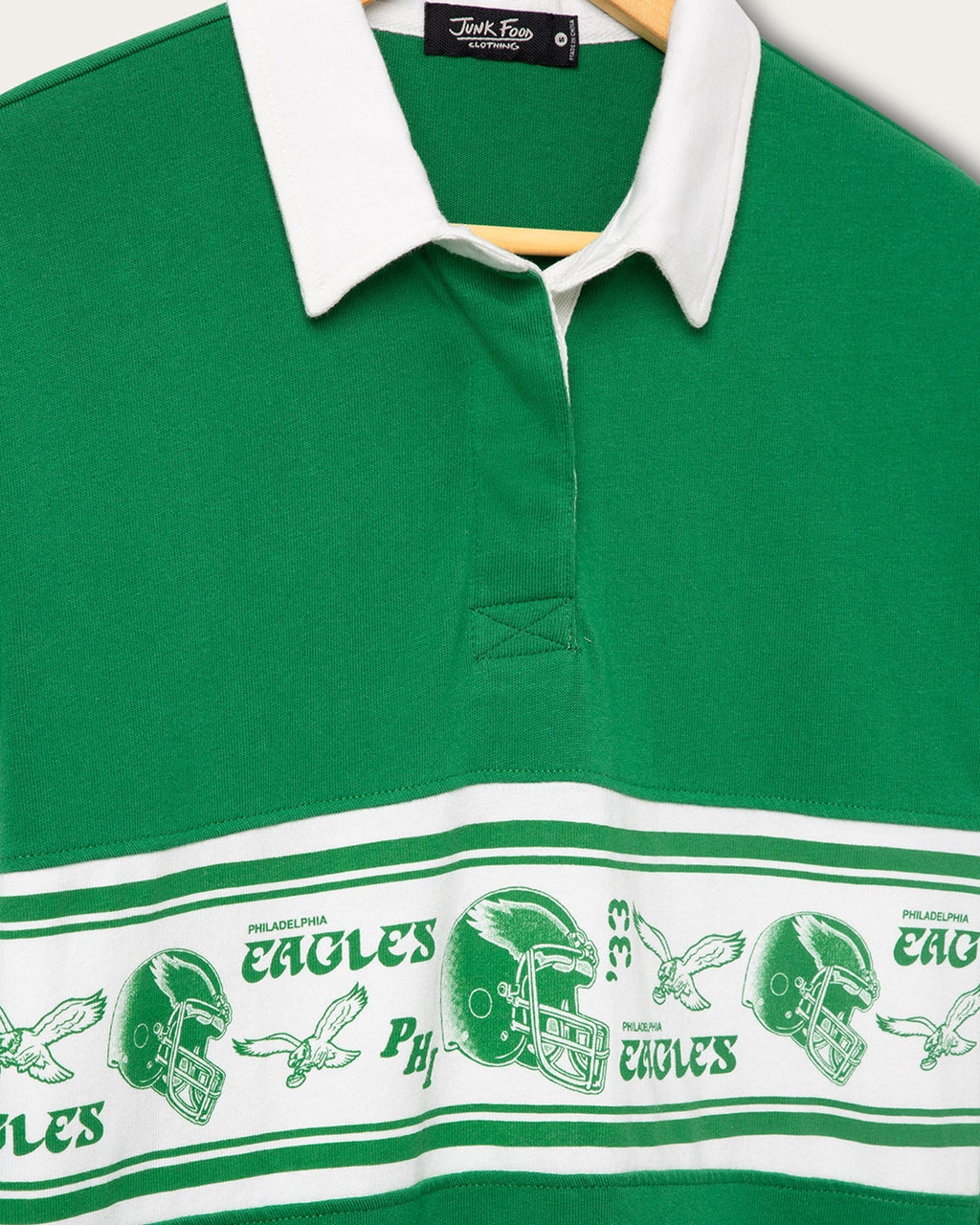 Women's Philadelphia Eagles Helmet Rugby Shirt product image 3