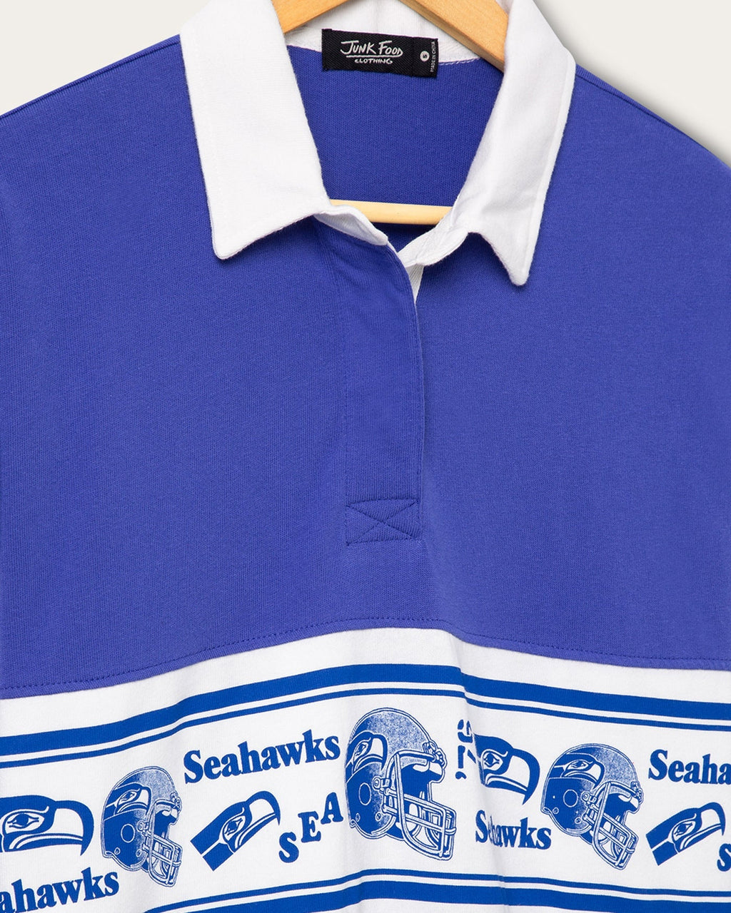 Women's Seattle Seahawks Helmet Rugby Shirt product image 3