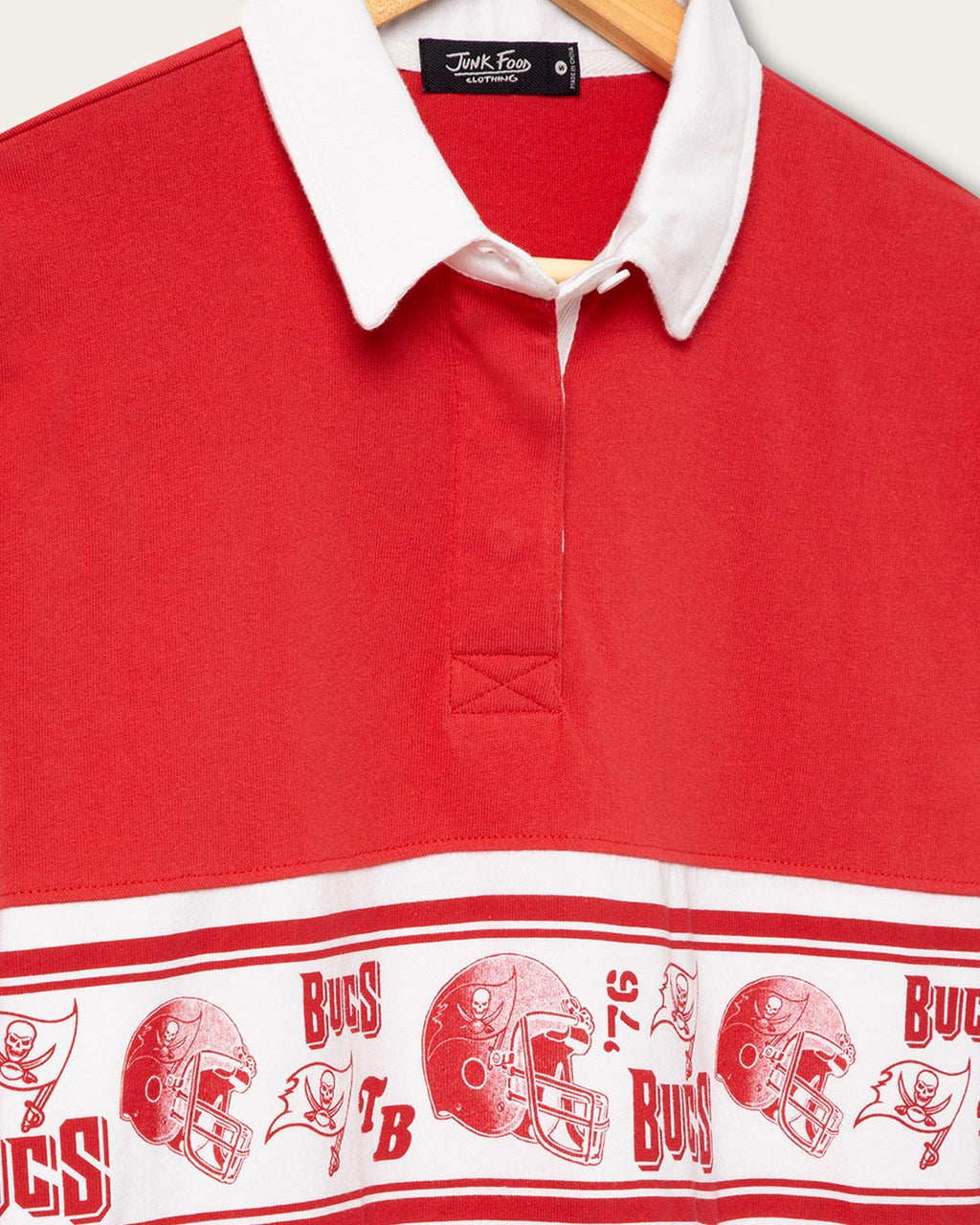 Women's Tampa Bay Buccaneers Helmet Rugby Shirt product image 3