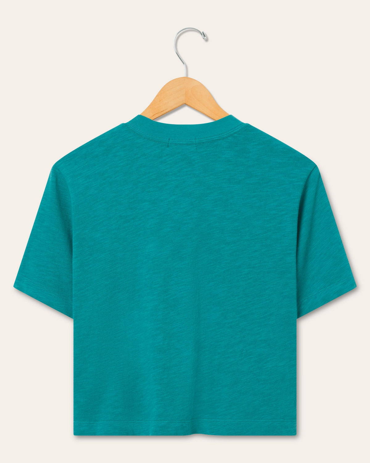 Women's Jacksonville Jaguars Helmet Mock Neck Crop Tee product image 3
