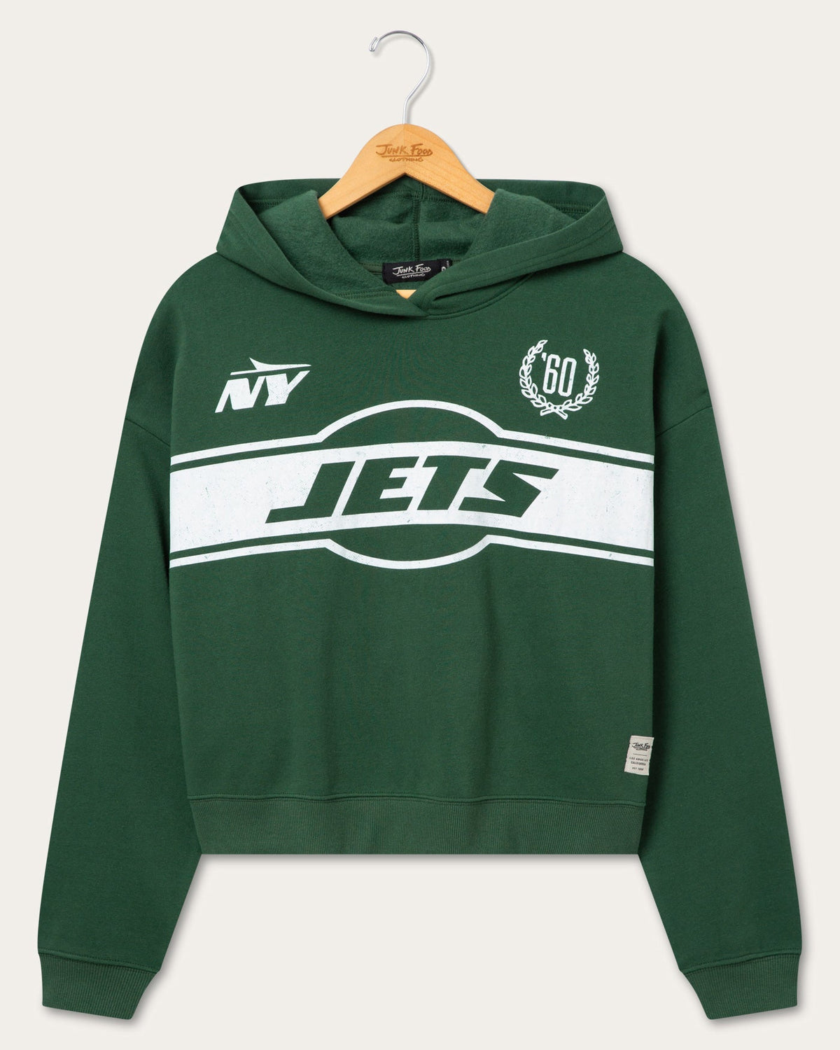 Women's New York Jets Oversized Crop Hoodie product image 1