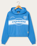 Women's Los Angeles Chargers Oversized Crop Hoodie product image 1