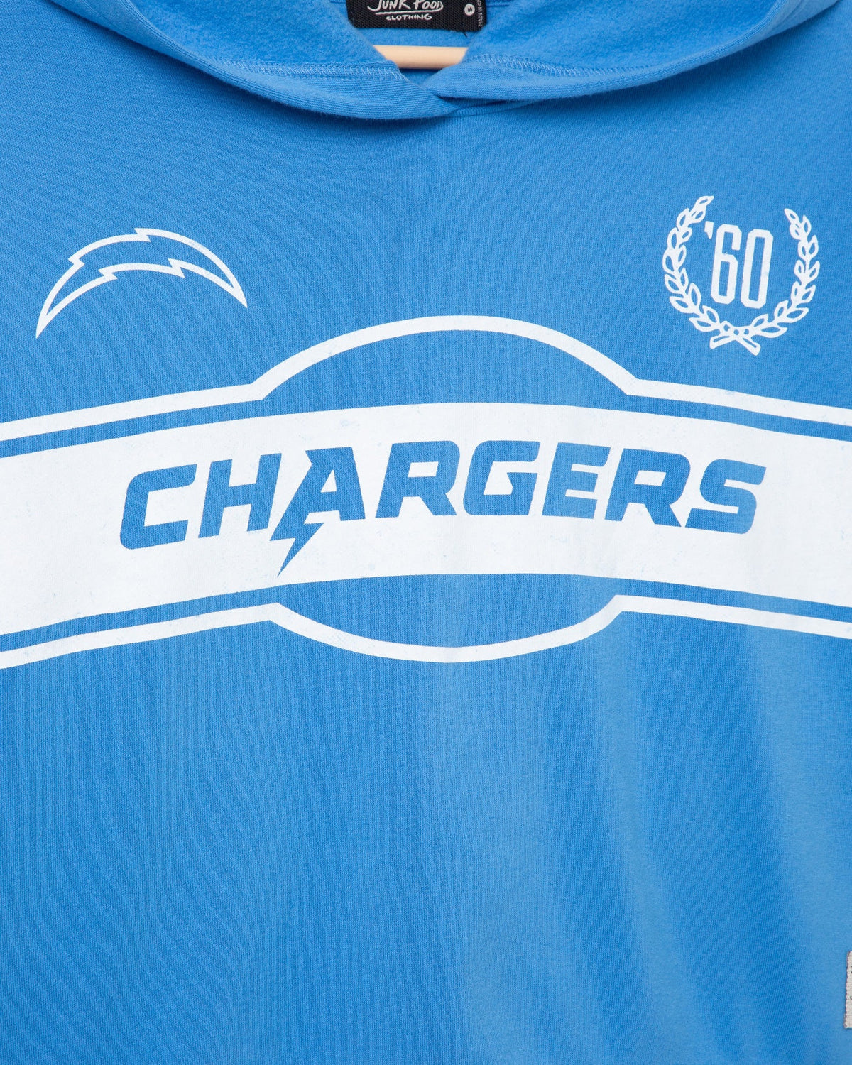 Women's Los Angeles Chargers Oversized Crop Hoodie product image 4