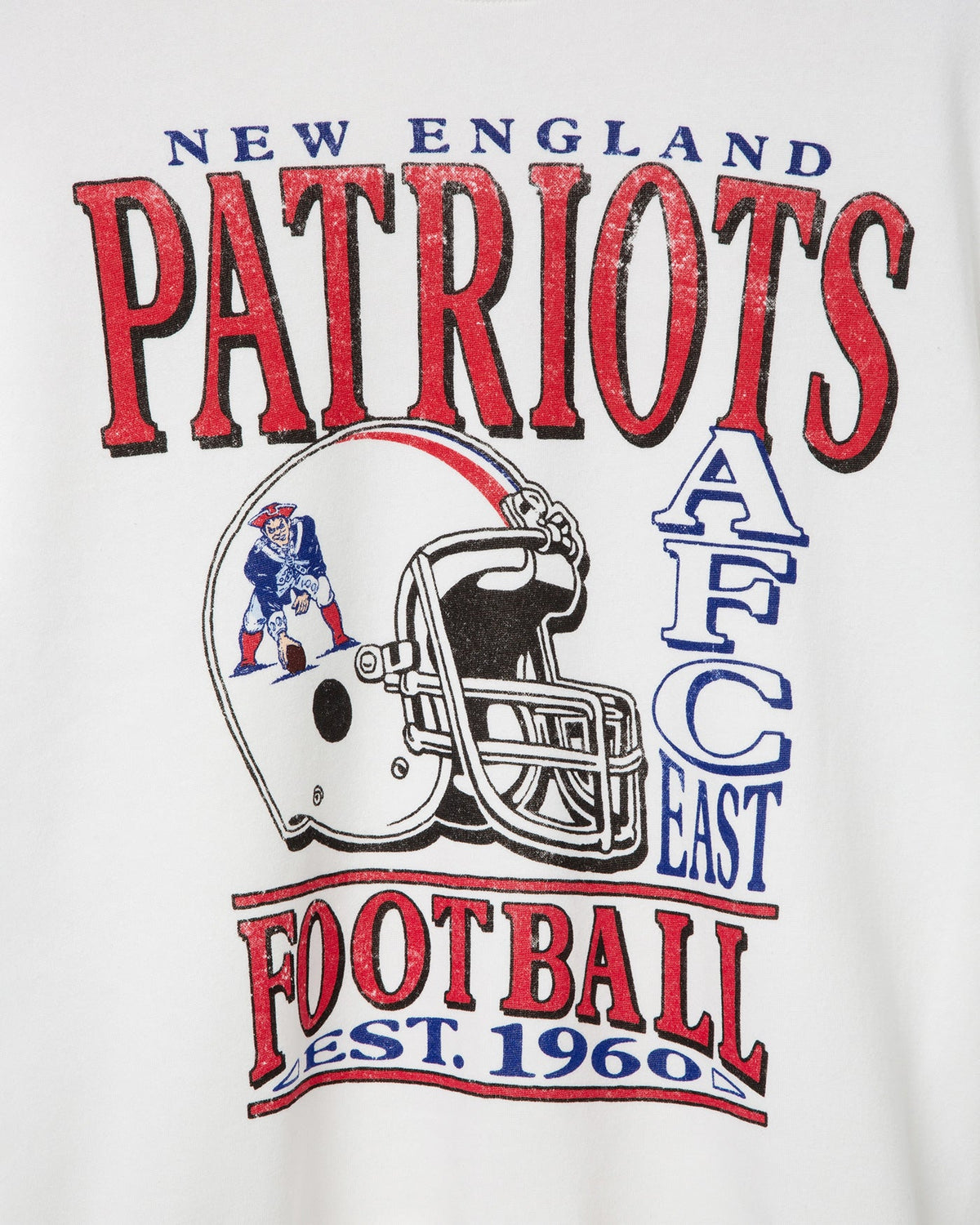 Women's New England Patriots Oversized Striped Fleece product image 3