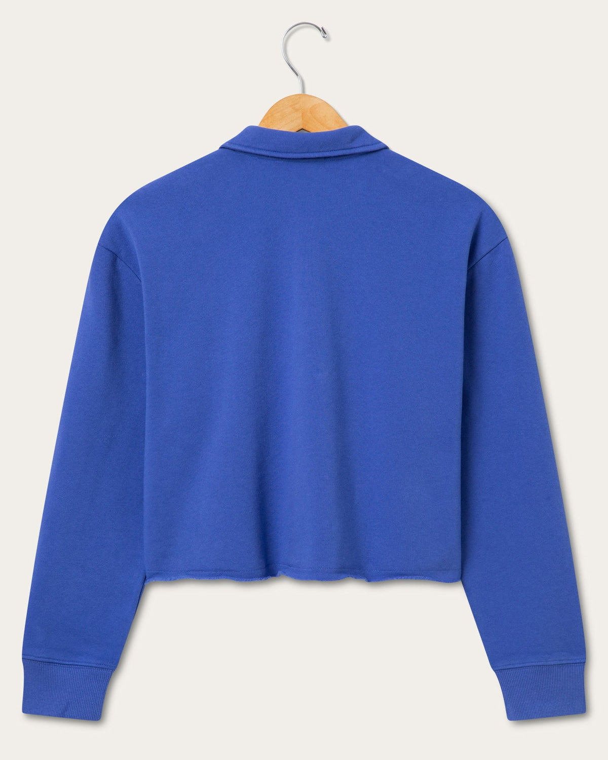 Women's New England Patriots Polo Crop Fleece product image 2
