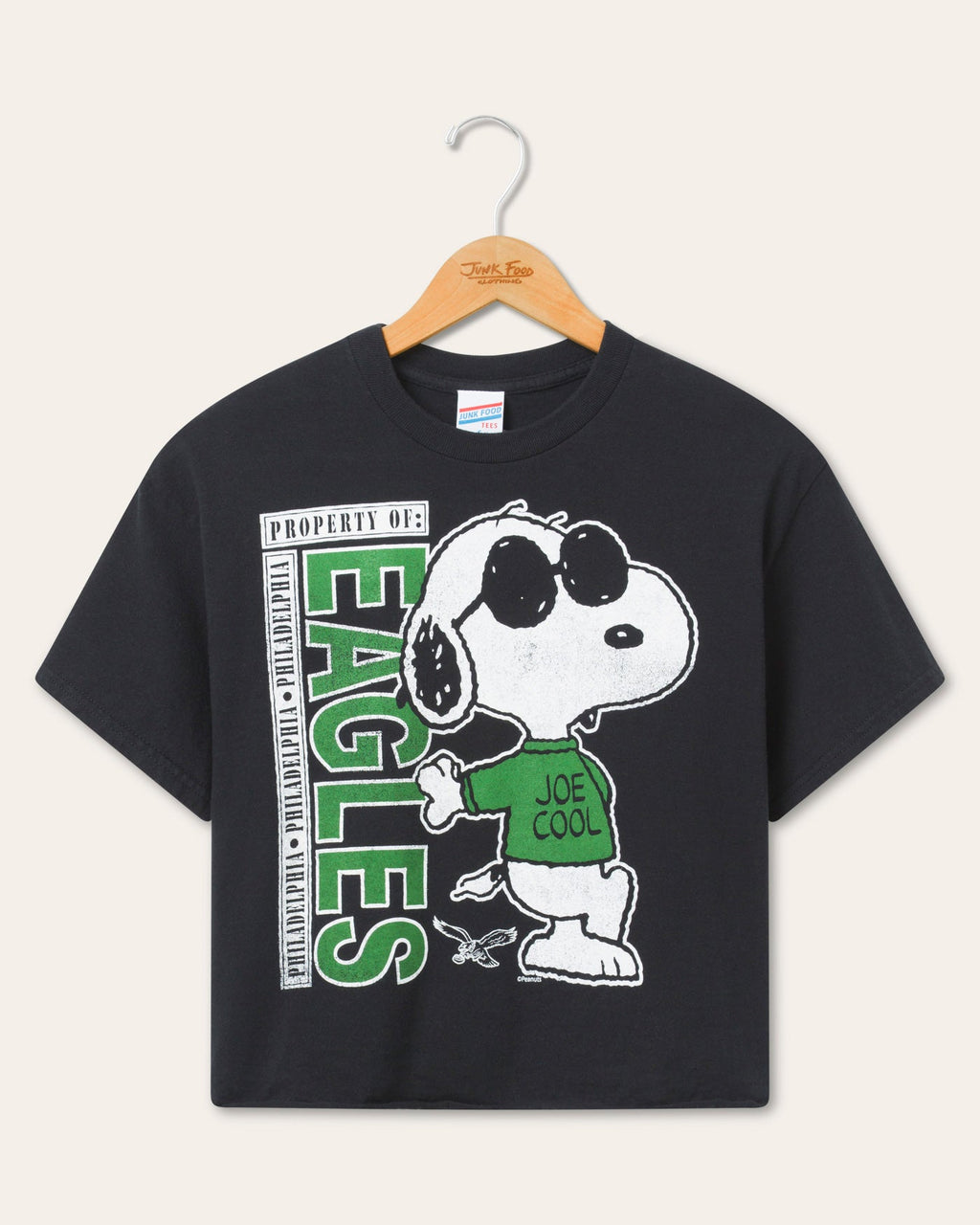 Women's Philadelphia Eagles Joe Cool Flea Market Crop Tee product image 1