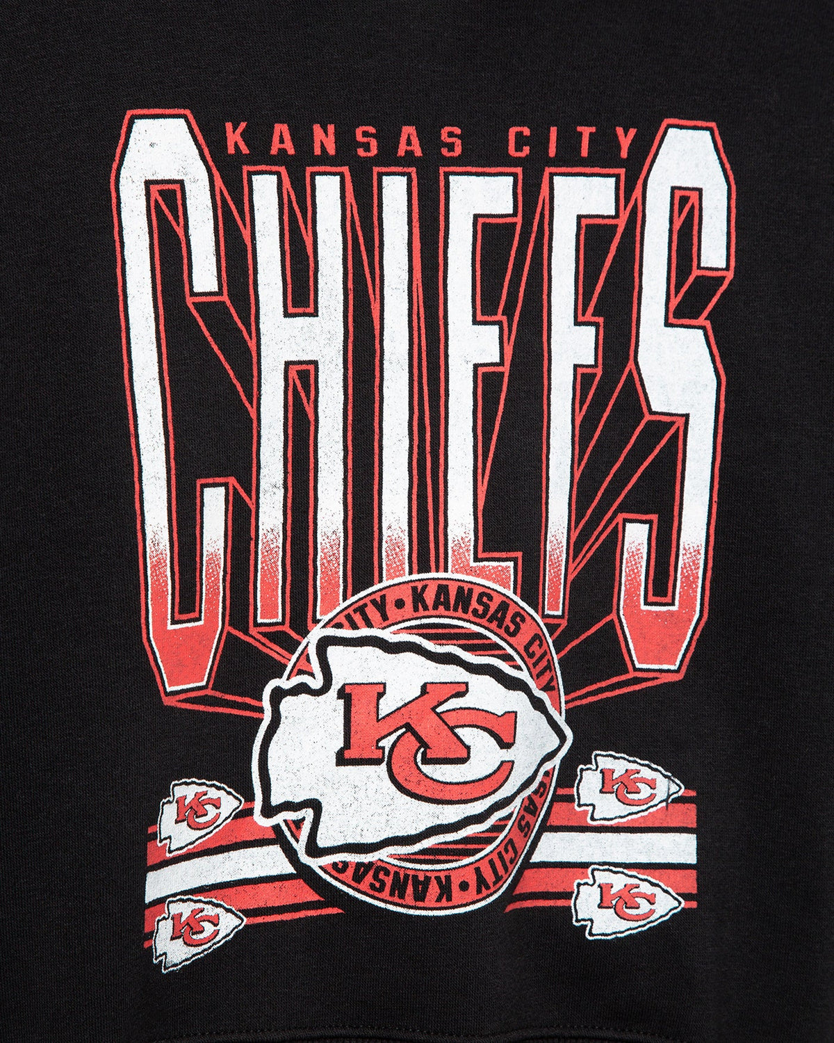 Kids Kansas City Chiefs Drop Shoulder Crew Fleece product image 3