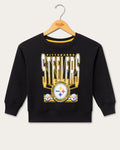 Kids Pittsburgh Steelers Drop Shoulder Crew Fleece product image 1