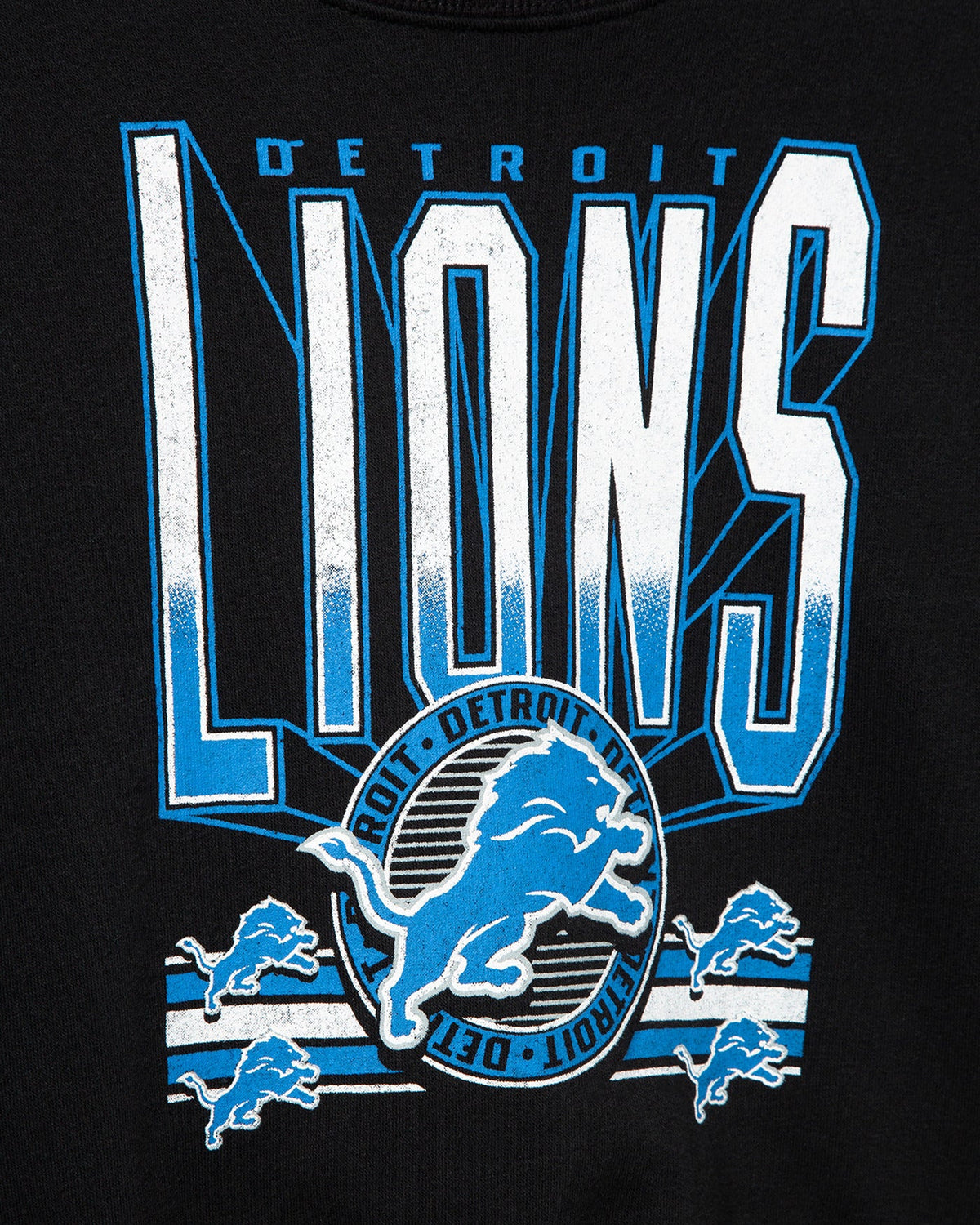 Kids Detroit Lions Drop Shoulder Crew Fleece product image 3