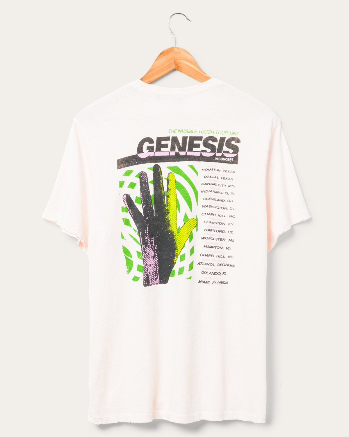 Genesis Invisible Touch Tour '87 Vintage Tee product image 2