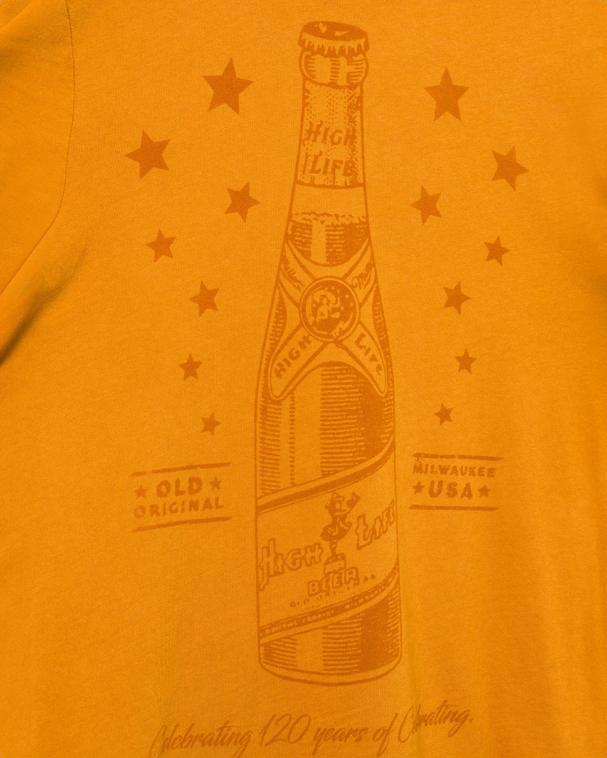 Miller High Life 120th Anniversary Bottle Vintage Tee product image 6