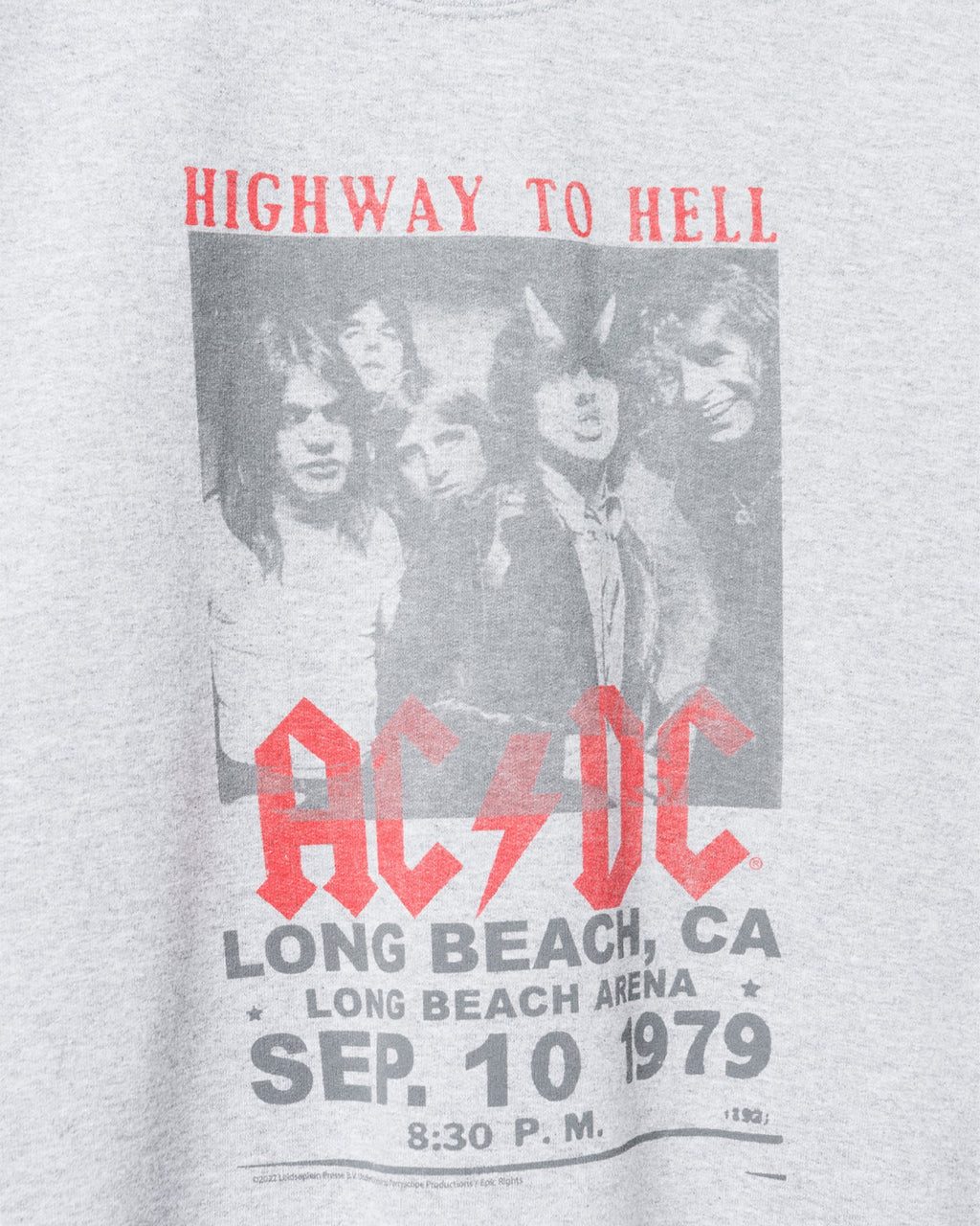 AC/DC Highway To Hell Tour Flea Market Crew Fleece product image 4