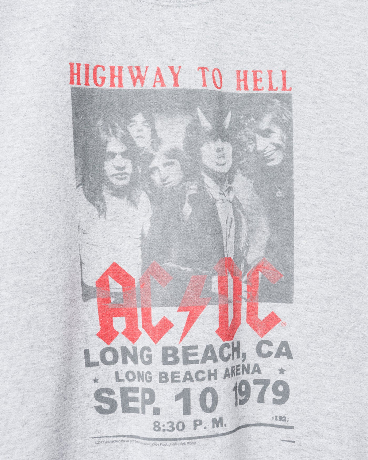 AC/DC Highway To Hell Tour Flea Market Crew Fleece product image 4