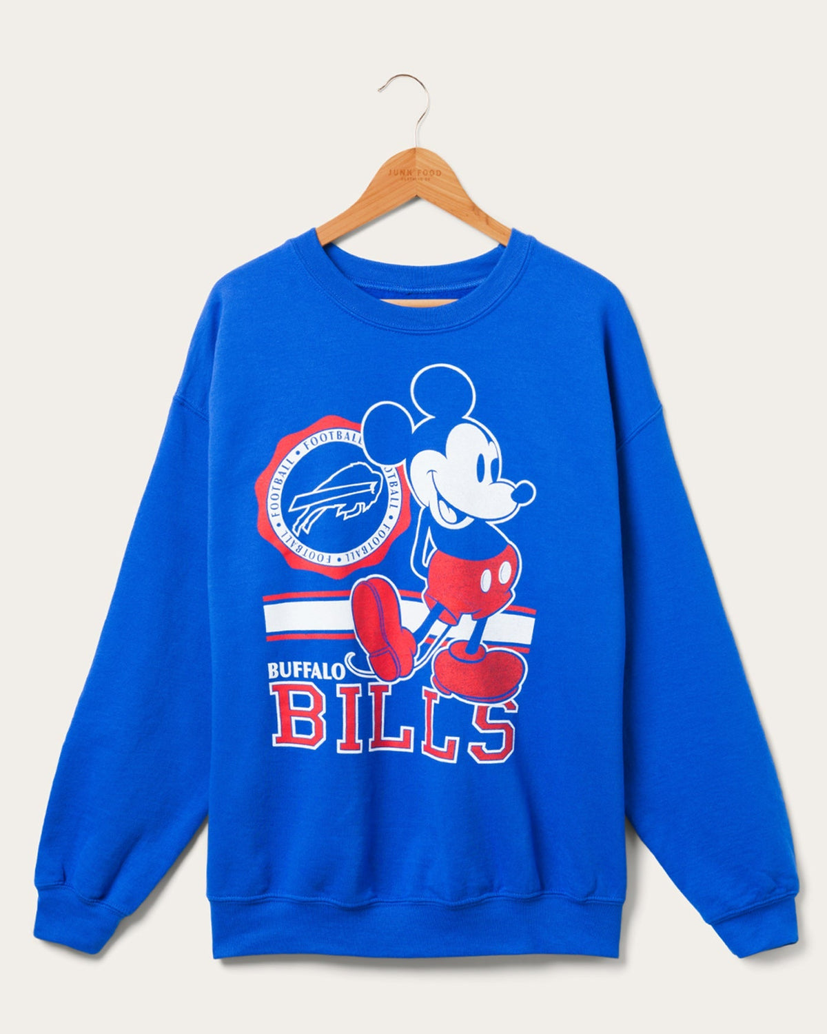Buffalo Bills Mickey Crew Fleece product image 1