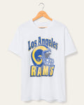 Los Angeles Rams Throwback Helmet Flea Market Tee product image 1