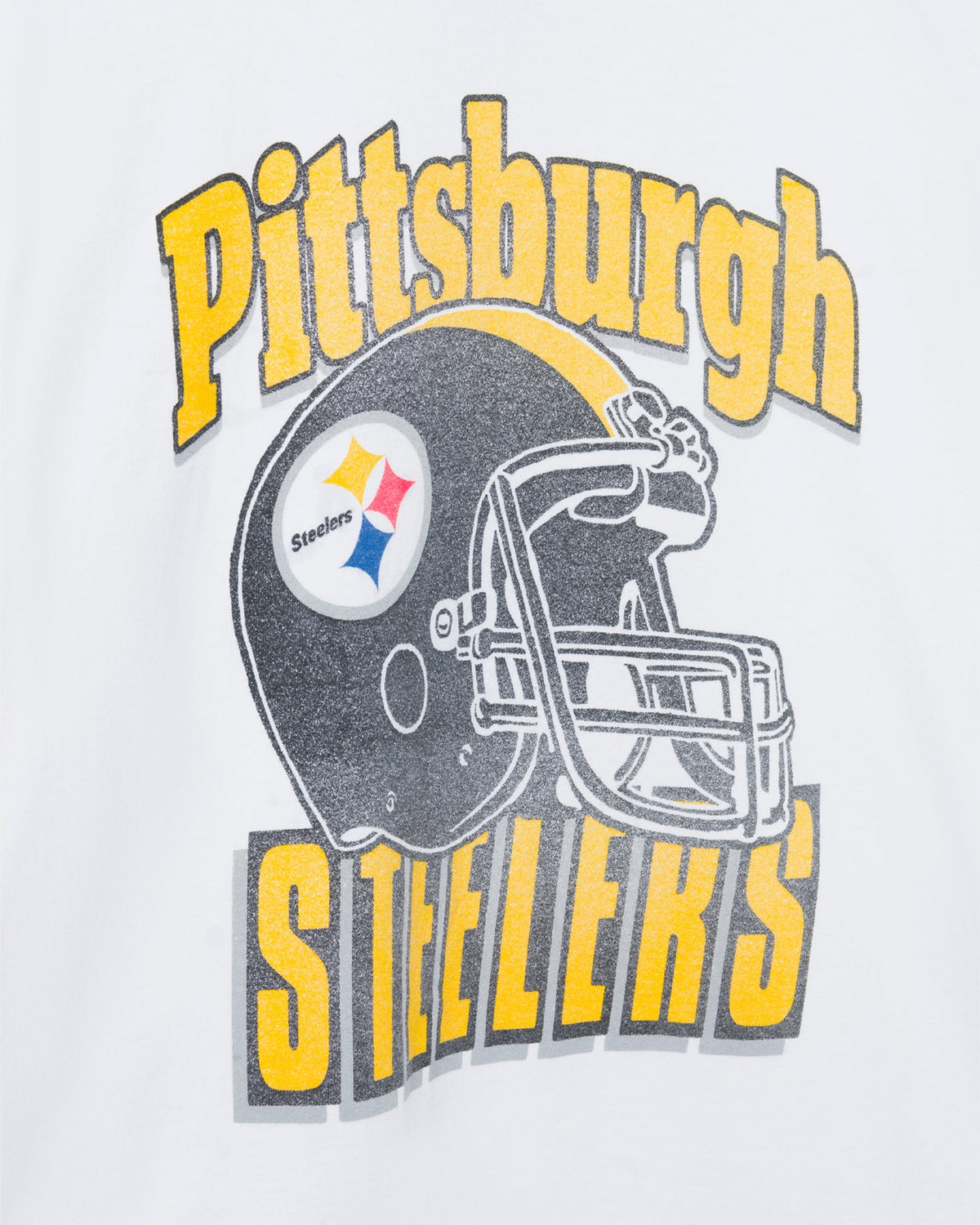 Pittsburgh Steelers Throwback Helmet Flea Market Tee product image 4