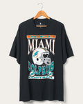 Women's Miami Dolphins Helmet Oversized Tee Dress product image 1