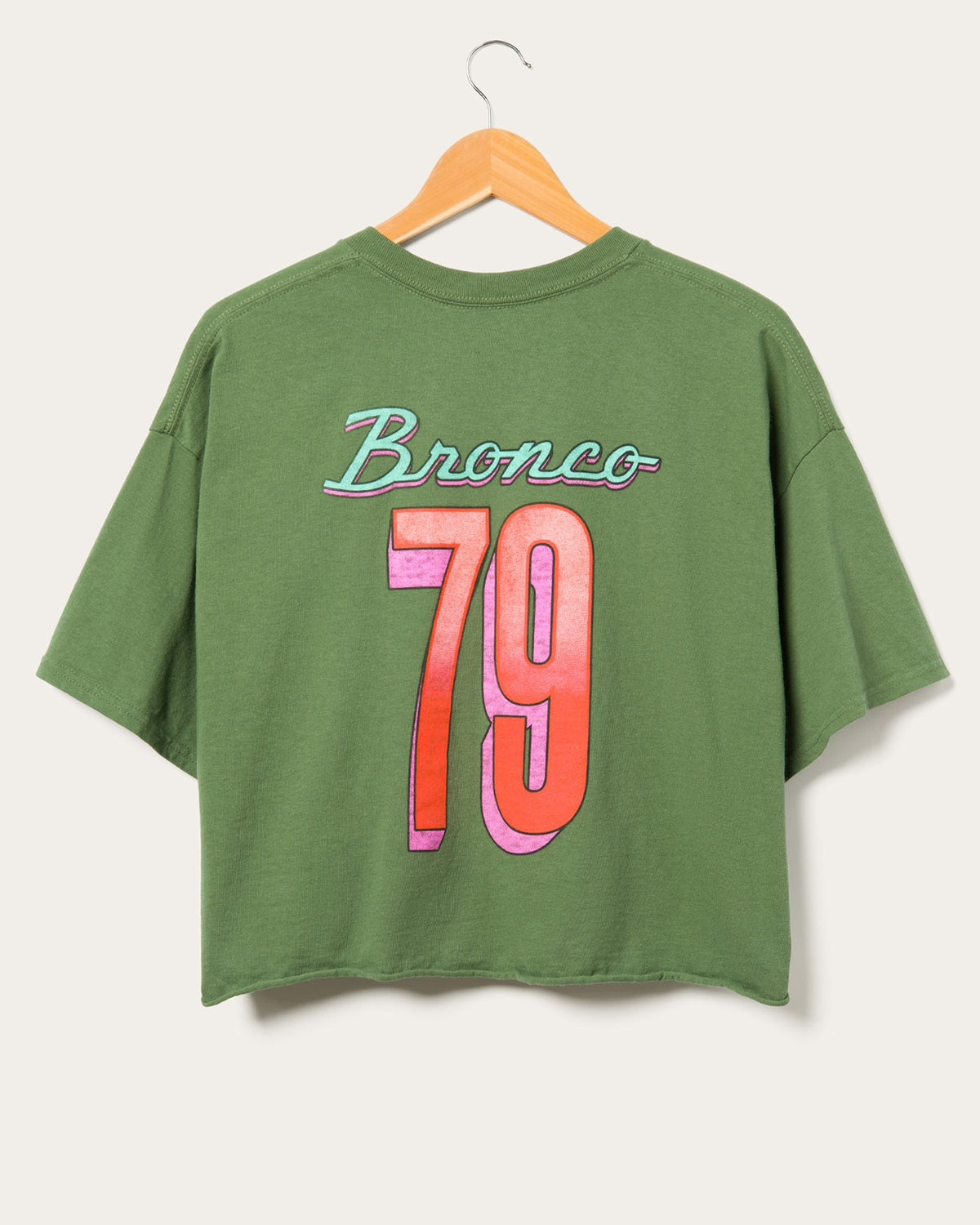 Women's Bronco Off Road Ready Flea Market Crop Tee product image 5