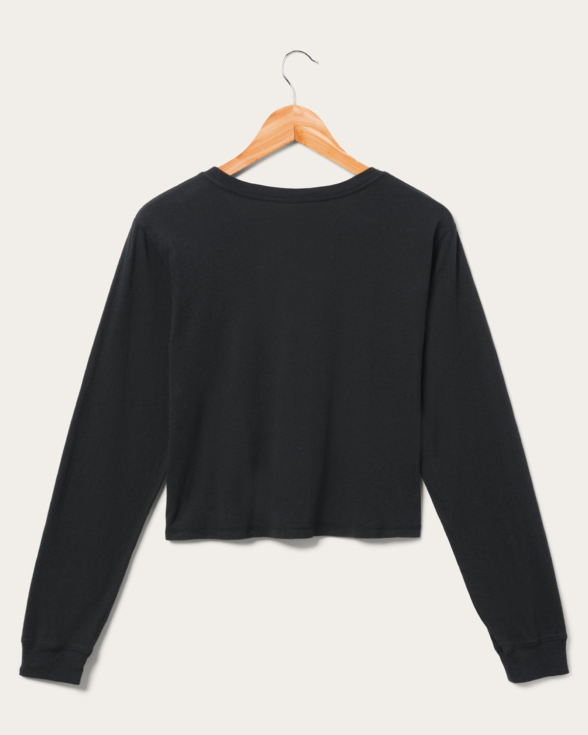 Women's Cincinnati Bengals Mickey Hang on Crop Long Sleeve product image 2