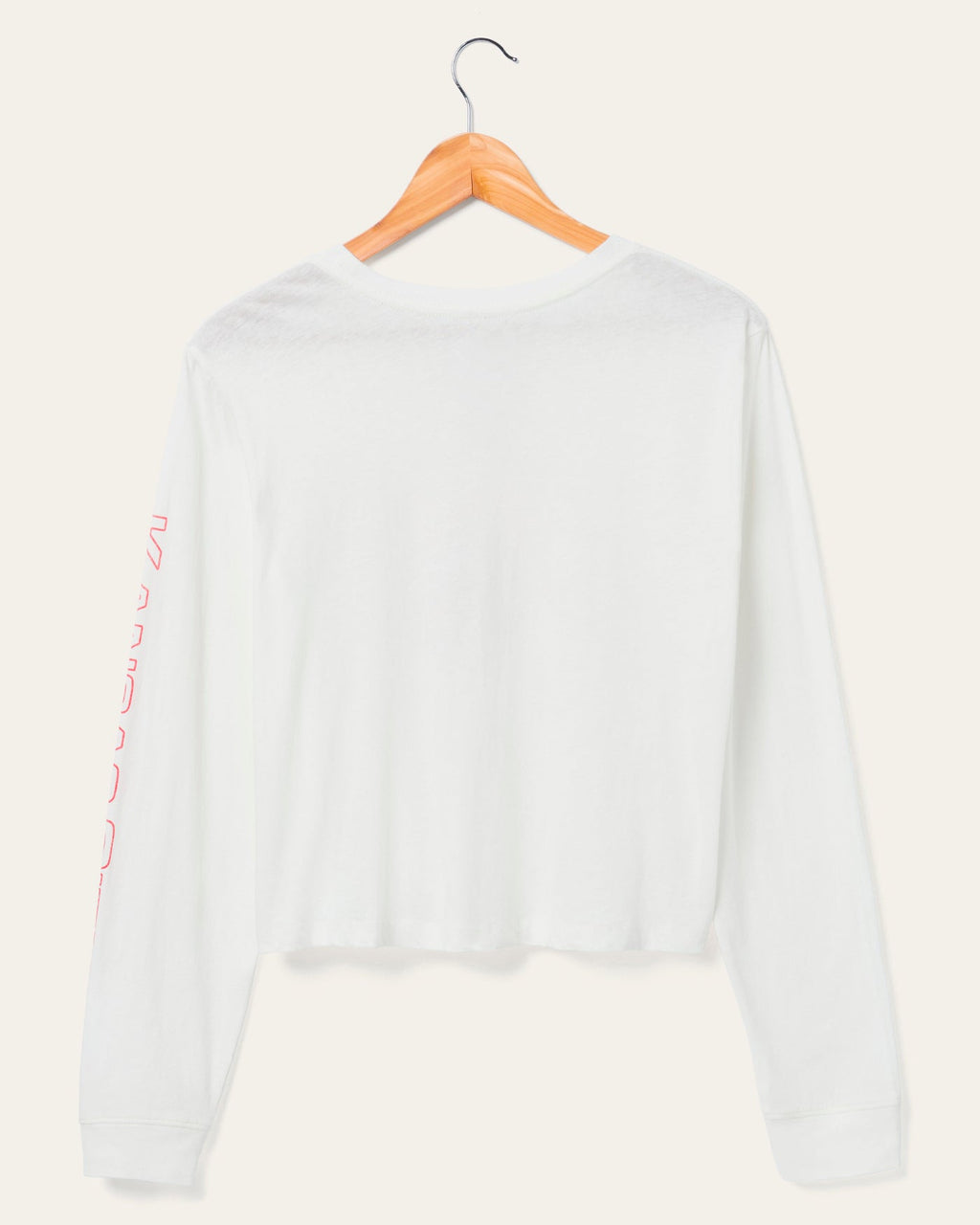 Women's Kansas City Chiefs Touchdown Long Sleeve Cropped Tee product image 3