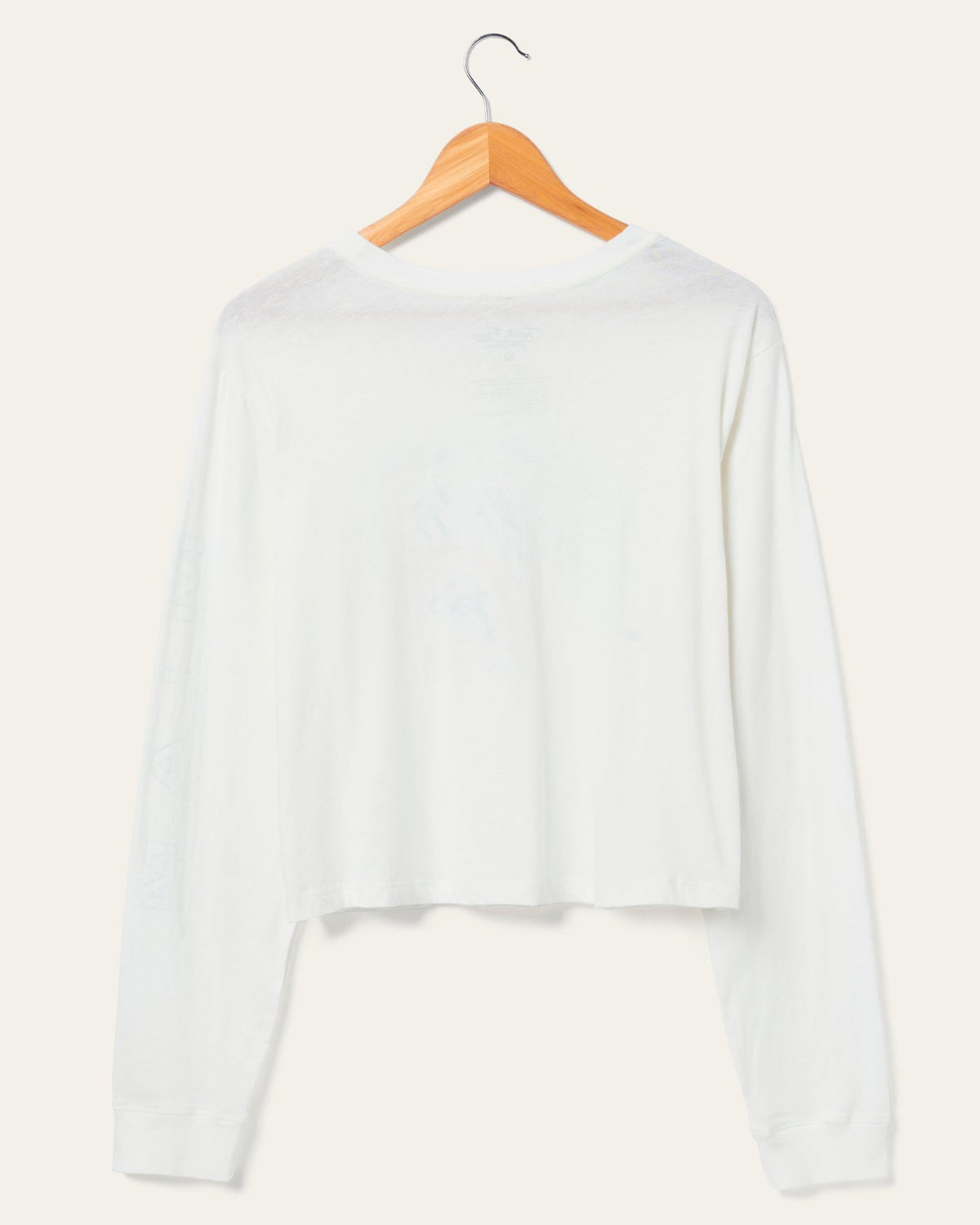 Women's San Francisco 49ers Touchdown Long Sleeve Crop Tee product image 4