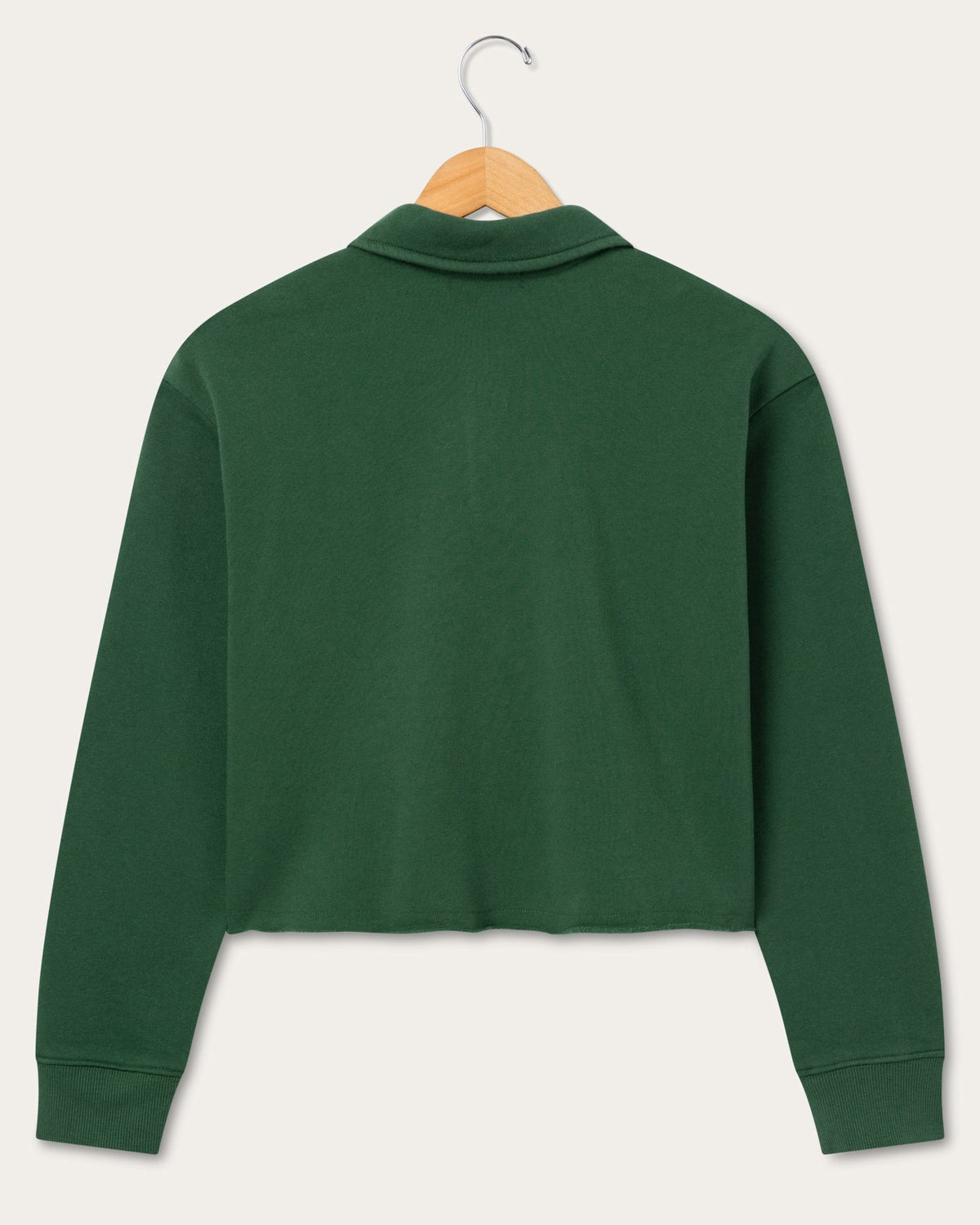 Women's Green Bay Packers Polo Crop Fleece product image 4