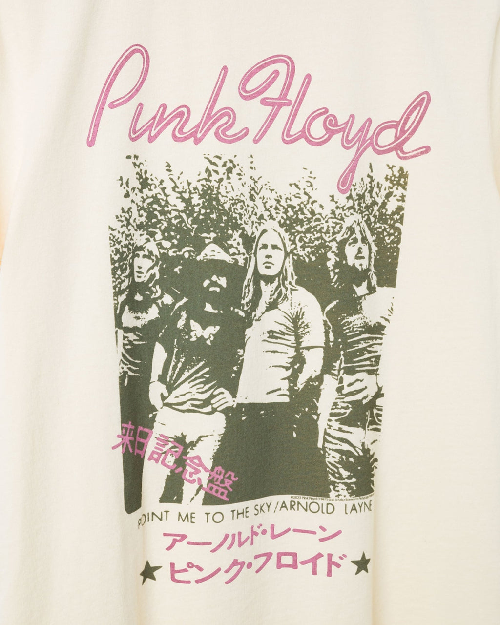 Women's Pink Floyd Point Me To The Sky Vintage Tee product image 5