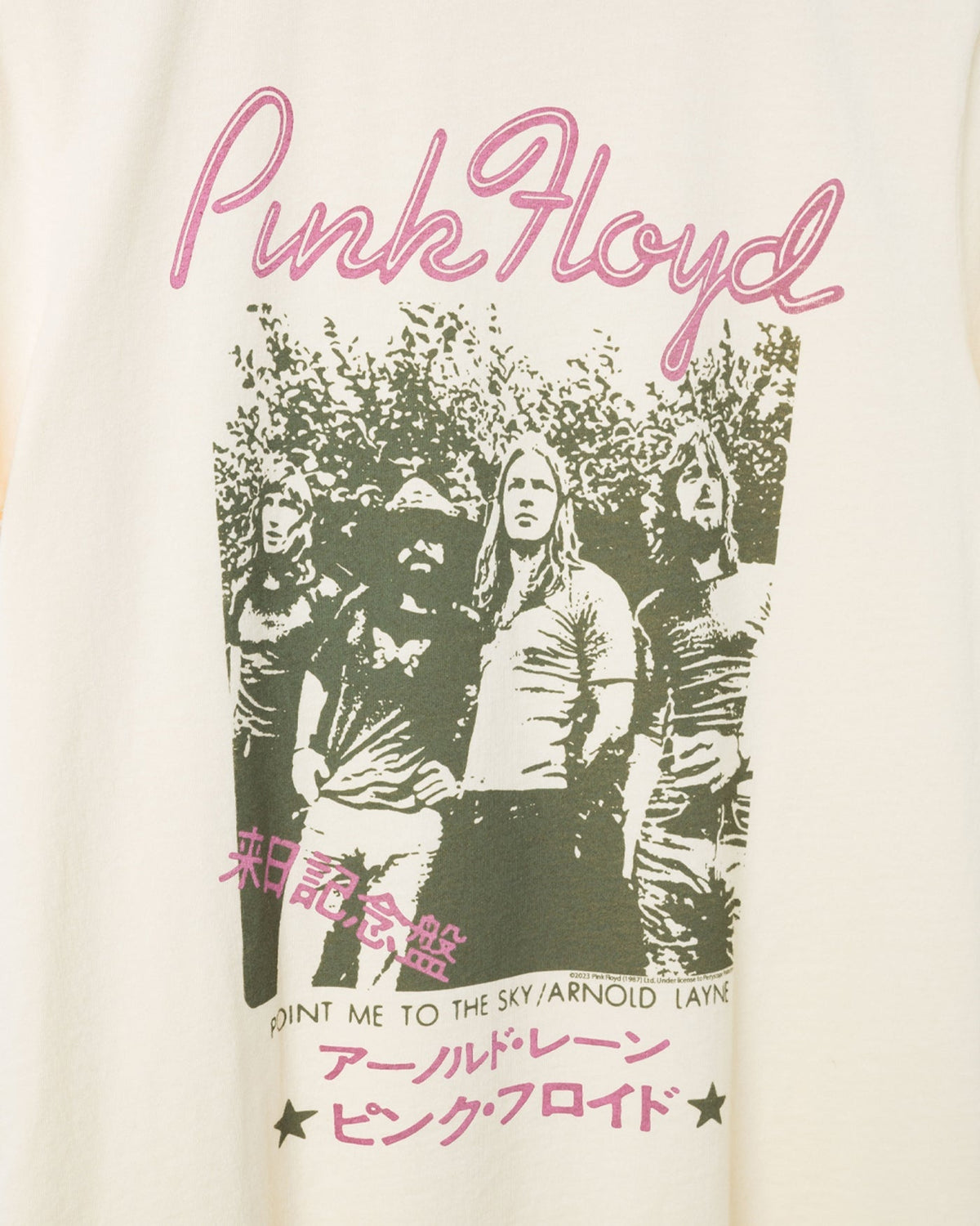 Women's Pink Floyd Point Me To The Sky Vintage Tee product image 5