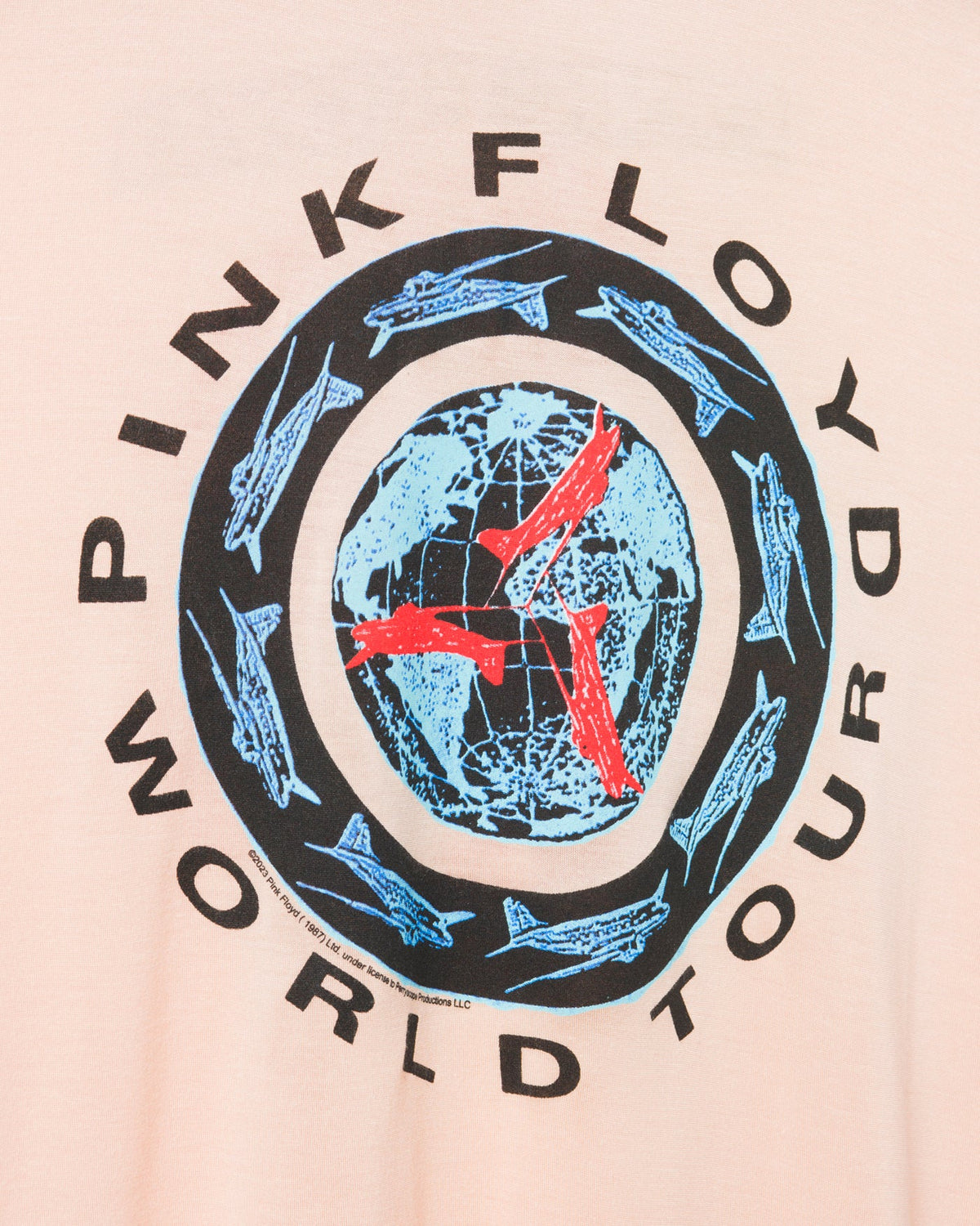 Women's Pink Floyd Circle Vintage Tissue Tank product image 5