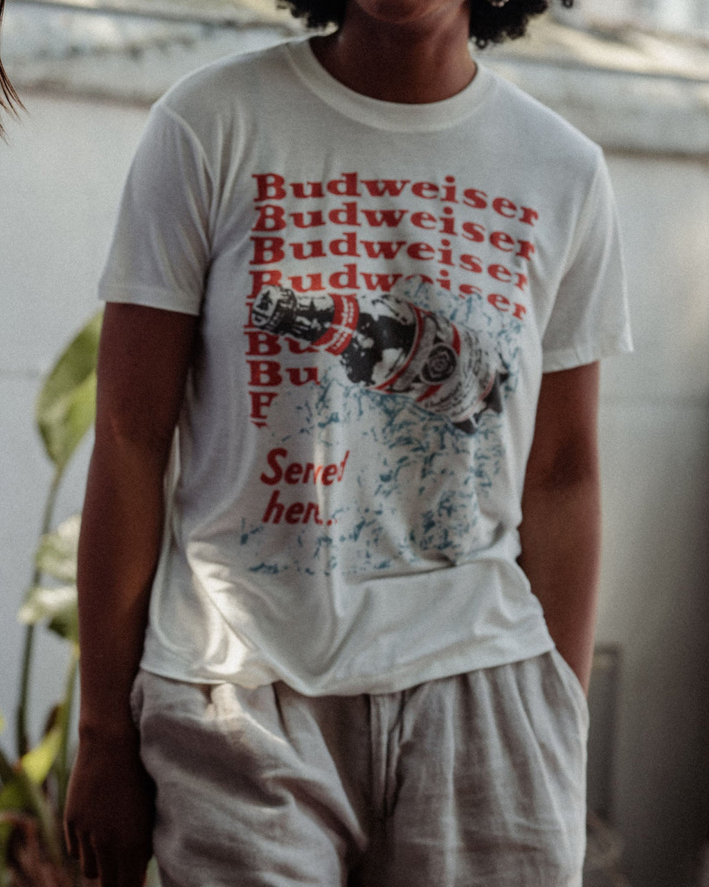 Women's Budweiser Ice Vintage Tissue Tee product image 3