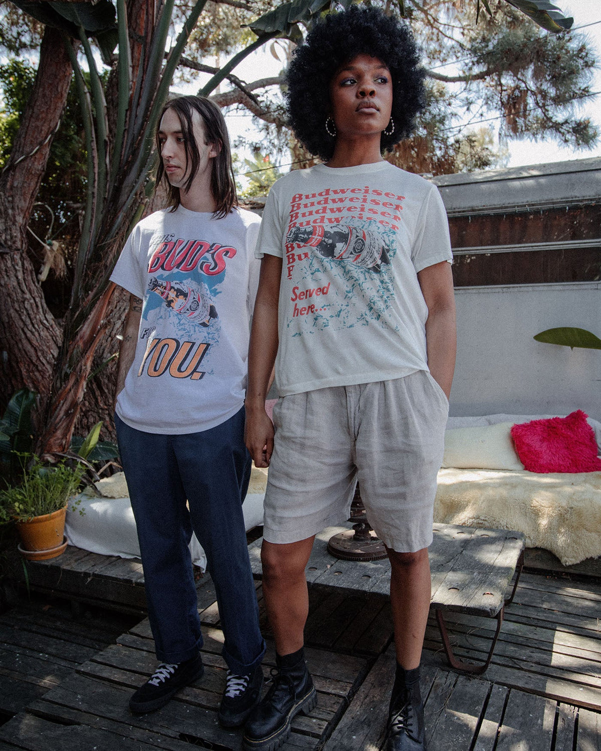 Women's Budweiser Ice Vintage Tissue Tee product image 2