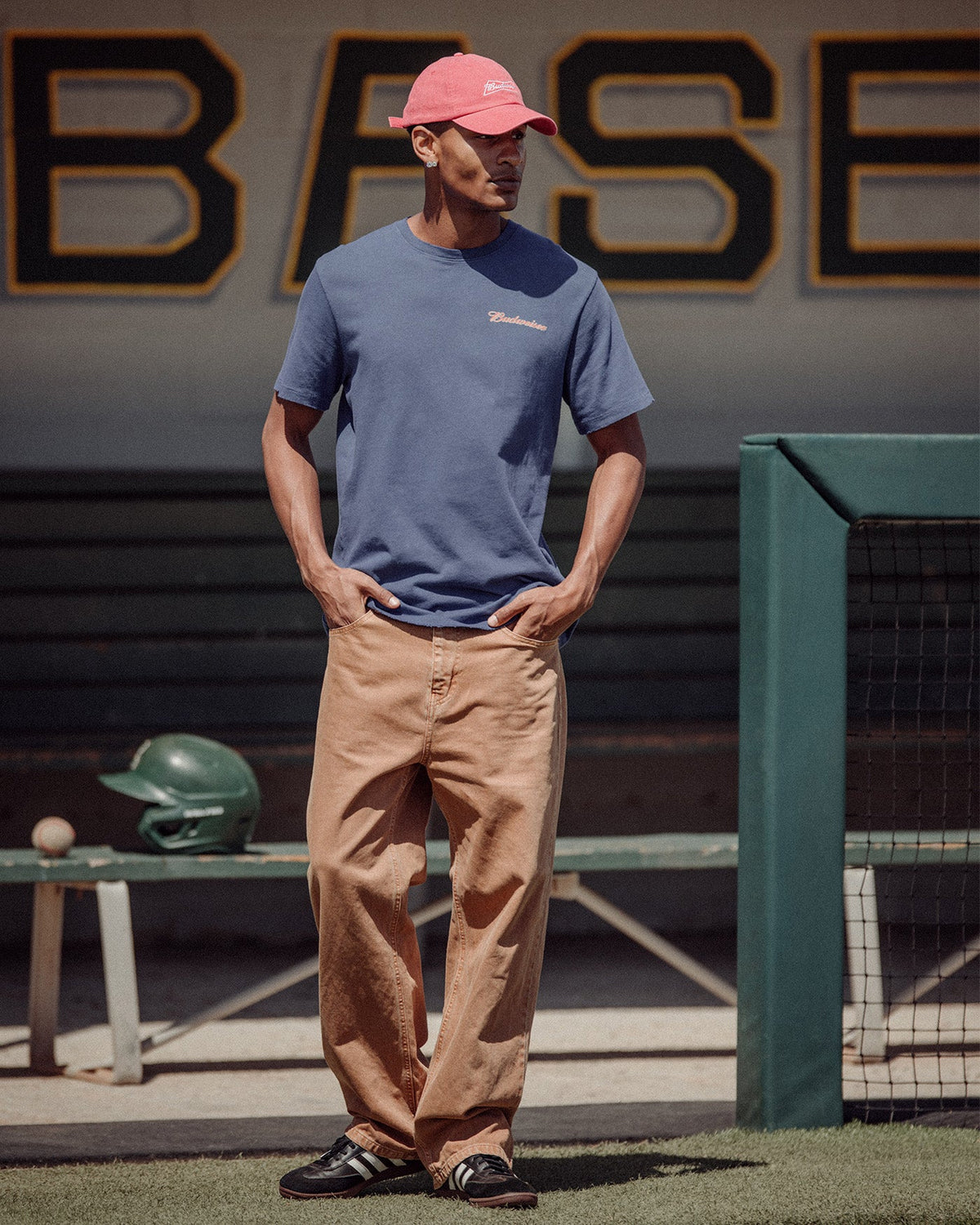 Budweiser Baseball Bats Vintage Tee product image 3