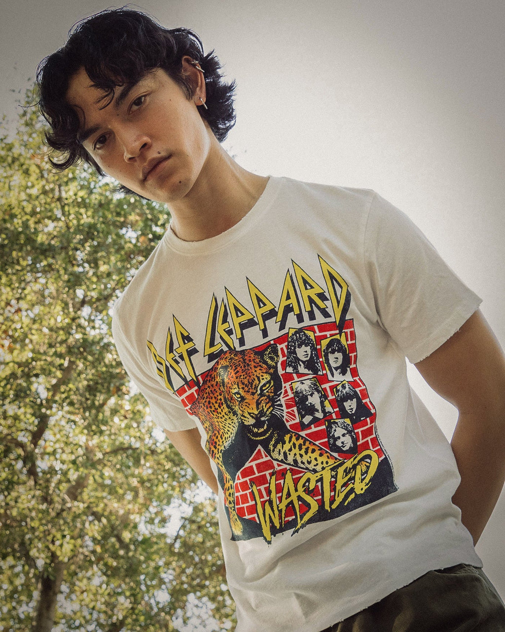 Def Leppard Wasted Vintage Tee product image 2