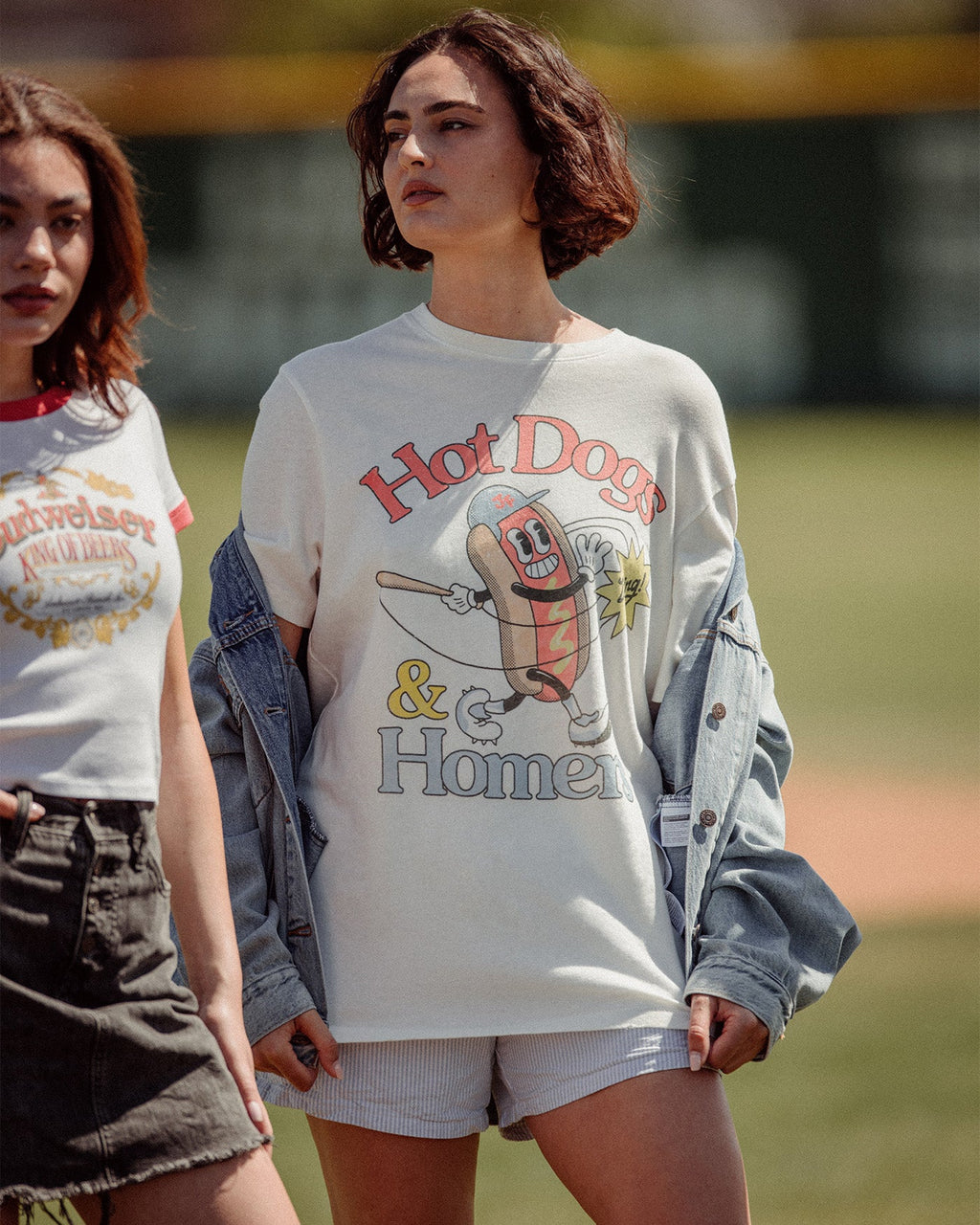 Hot Dogs and Homers Vintage Tee product image 2